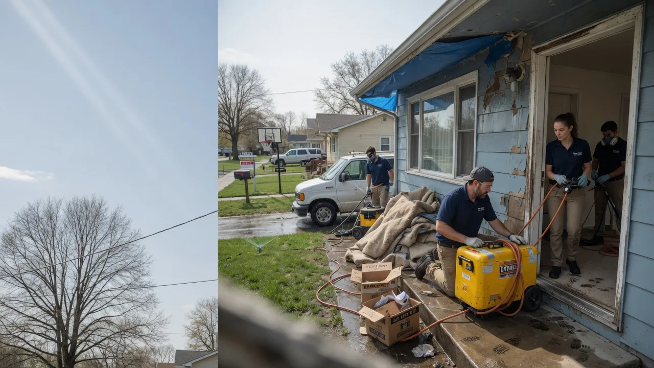 Basement Flood Cleanup in Swartz Creek, MI near me